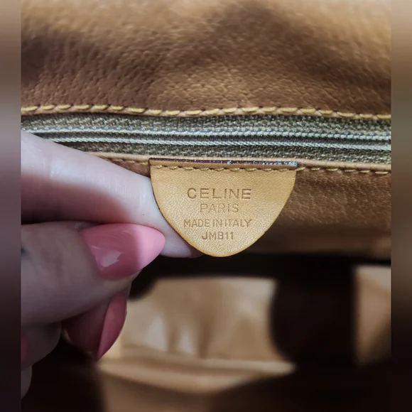 Celine Brown Crossbody Shoulder Bag - Brown Trim - Picture 7 of 16